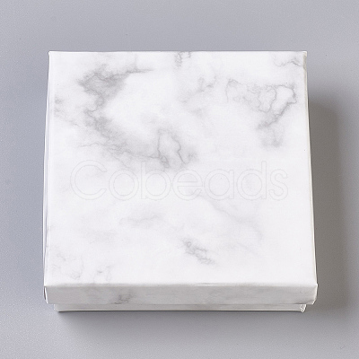 Paper Cardboard Jewelry Boxes LS-CBOX-E012-02A-1