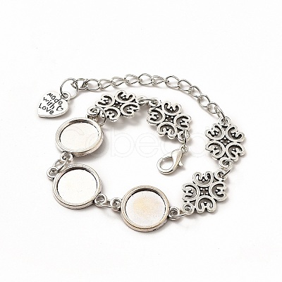Alloy Bracelets & Anklets Making MAK-M027-06AS-1