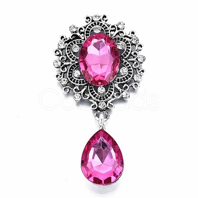 Alloy Flat Back Cabochons RB-S063-D02-1