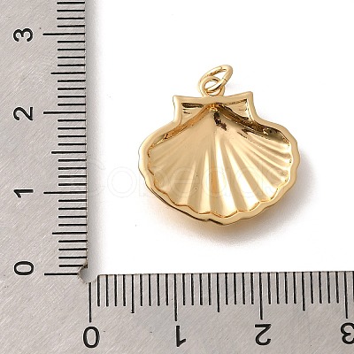 Rack Plating Brass Pendants KK-M296-13G-1