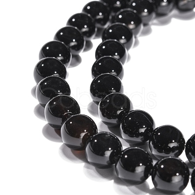 Natural Agate Beads Strands X-G-G390-8mm-01-1