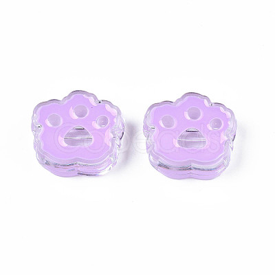 Transparent Acrylic Beads LS-ACRC-S039-06D-1
