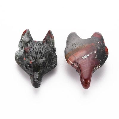 Natural Africa Bloodstone Pendants G-S336-69-07-1