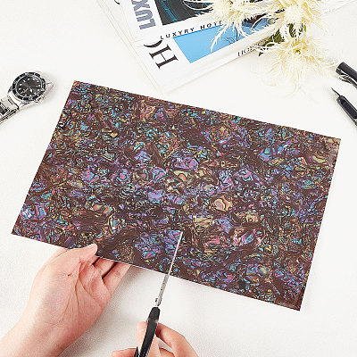 PVC Vinyl Sheets DIY-WH0409-03-1
