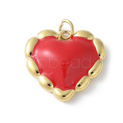 Brass Enamel Pendants KK-D336-07G-02-1