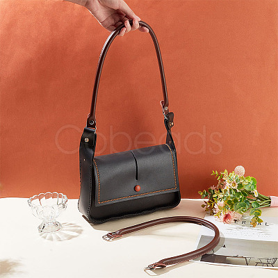 2Pcs Cowhide Leather Bag Handle FIND-PH0009-87A-1