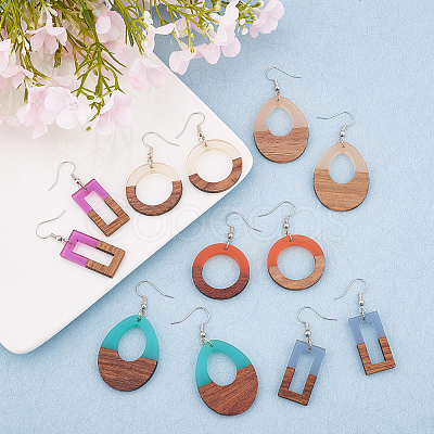 DIY Dangle Earring Making DIY-SC0010-51P-1