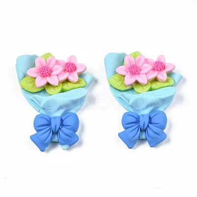 Opaque Resin Cabochons CRES-N024-79-1