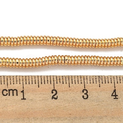Electroplated Synthetic Non-Magnetic Hematite Beads Strands G-I360-C01-02-1