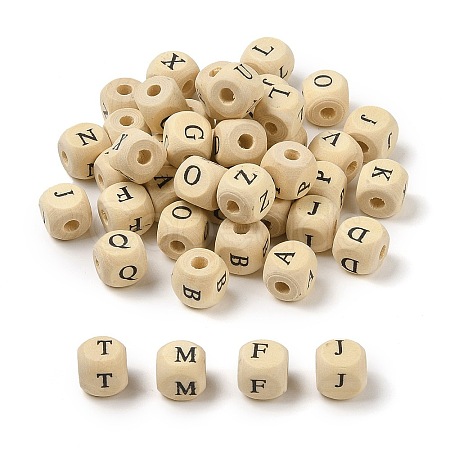 Natural Wood Beads WOOD-XCP0001-95-1