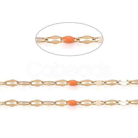 Handmade 304 Stainless Steel Dapped Chains CHS-D026-16E-G-1