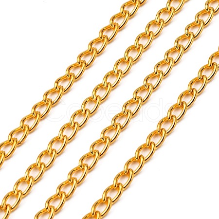 Iron Twisted Chains Curb Chains CHS007Y-G-1