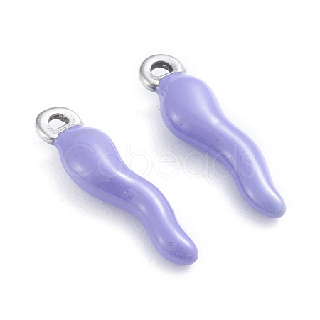 304 Stainless Steel Pendants STAS-I148-02P-06-1