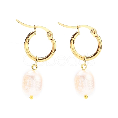 304 Stainless Steel Hoop Earrings X-EJEW-JE04326-1