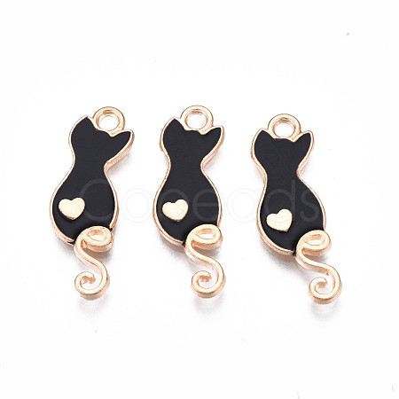 Alloy Enamel Pendants X-ENAM-S115-144A-1