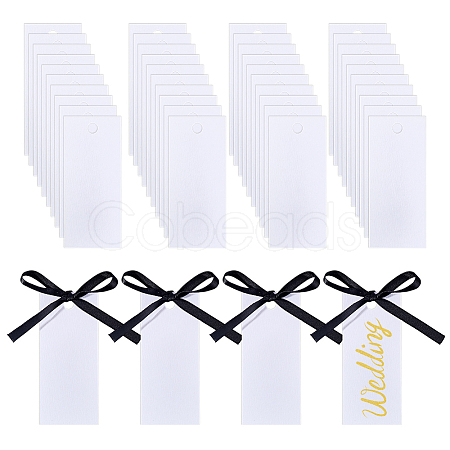 100 Sets Blank Paper Gift Tags CDIS-ME0001-02A-1