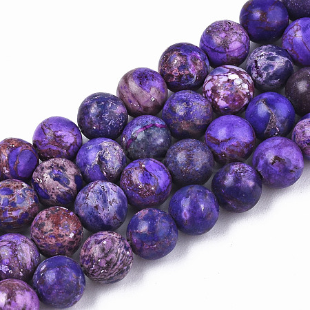 Natural American Turquoise Beads Strands X-G-S369-001B-B10-1