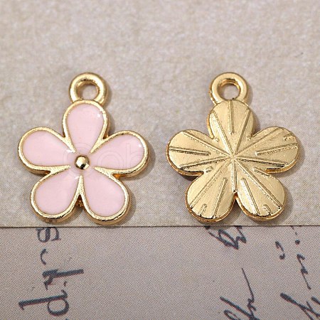 Alloy Enamel Pendants ENAM-WH0065-74C-1