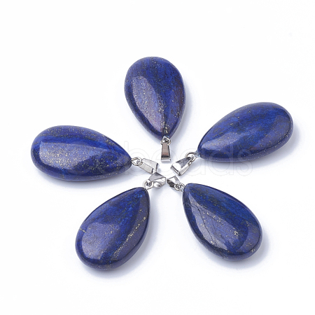 Synthetic Lapis Lazuli Pendants G-S292-12K-1
