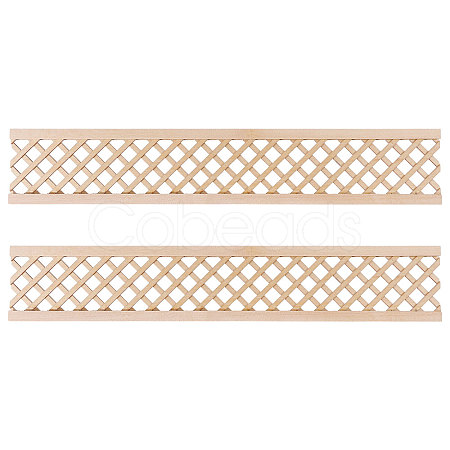 Wooden Fence and Courtyard Decoration DIY-WH0671-387A-1
