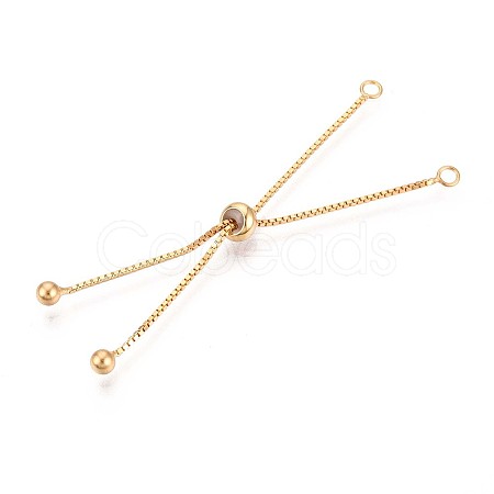 925 Sterling Silver Box Chain Extenders STER-T008-62G-1