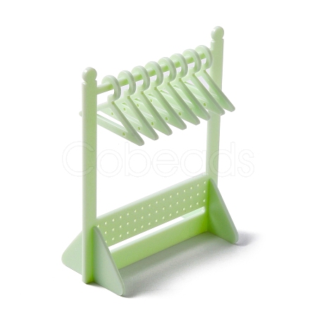 Opaque Acrylic Earring Display Stands EDIS-WH0029-14C-1