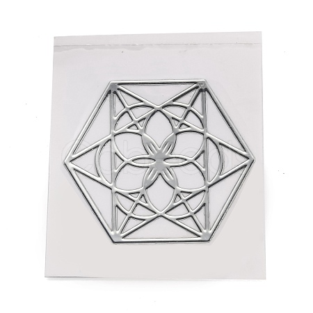 Self Adhesive Brass Stickers DIY-I044-04P-1