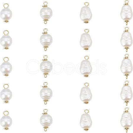 80Pcs 4 Style Acrylic Links & Pendants FIND-FH0003-09-1