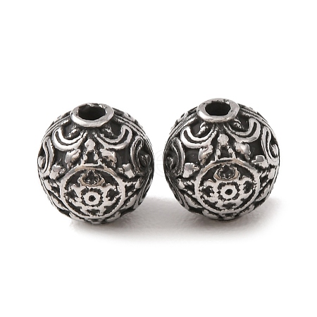 304 Stainless Steel Beads SA-CBAFBAB-09AS-B-1