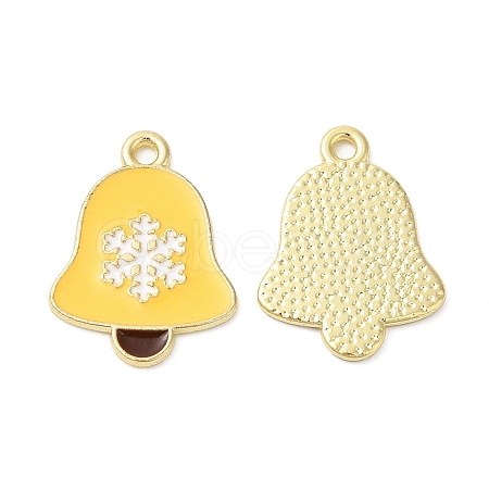 Christmas Alloy Enamel Pendants ENAM-D050-13H-01G-1