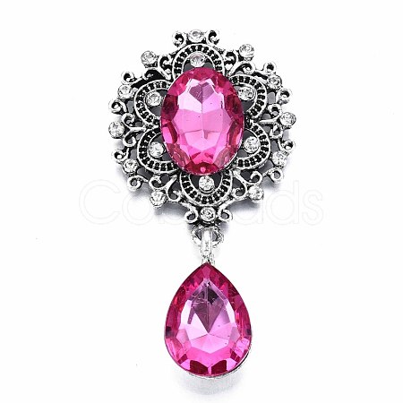 Alloy Flat Back Cabochons RB-S063-D02-1