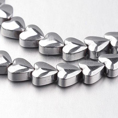 Electroplate Non-magnetic Synthetic Hematite Bead Strands G-F300-22A-01-1