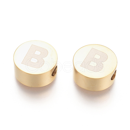 304 Stainless Steel Beads STAS-I126-02G-B-1