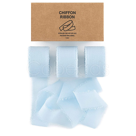 Polyester Chiffon Ribbon HULI-PW0002-054E-1