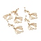 201 Stainless Steel Big Pendants, Laser Cut, with Jump Rings, Flower, Golden, 52.5mm, Hole: 1.4mm