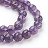 Natural Amethyst Beads Strands G-G099-4mm-1-3