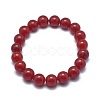 Natural Jade Bead Stretch Bracelets X-BJEW-K212-B-036-2