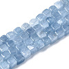 Dyed Natural White Jade Beads Strands G-S364-083A-03-2
