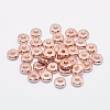 Brass Spacer Beads KK-L106C-01RG-1