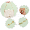 2Pcs 2 Colors Zinc Alloy Links Bag Straps FIND-WR0004-04-2