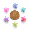 Opaque Acrylic Beads X-TACR-S153-36I-3