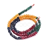 Dyed Natural Malaysia Jade Rondelle Beads Strands G-E316-2x4mm-45-2