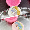 DIY 3D Girl Face Fondant Molds Kits DIY-OC0003-47-5