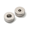 60Pcs 4 Style 201 Stainless Steel Beads STAS-NB0001-67-2