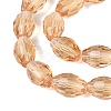 Transparent Glass Beads Strands GLAA-N071-01A-A07-3