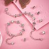 DIY Alloy Heart European Style Bracelet Making Kit DIY-PH0022-01-5