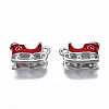 Alloy Enamel Pendants ENAM-Q443-011-RS-2