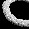 Crochet Glass Beads Braided Stretch Bracelet BJEW-K232-01E-3