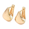 Brass Hoop Earrings for Women KK-CBACA55-21G-2