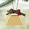 8Pcs 2 Colors Iron Pendants IFIN-LP0001-50-3